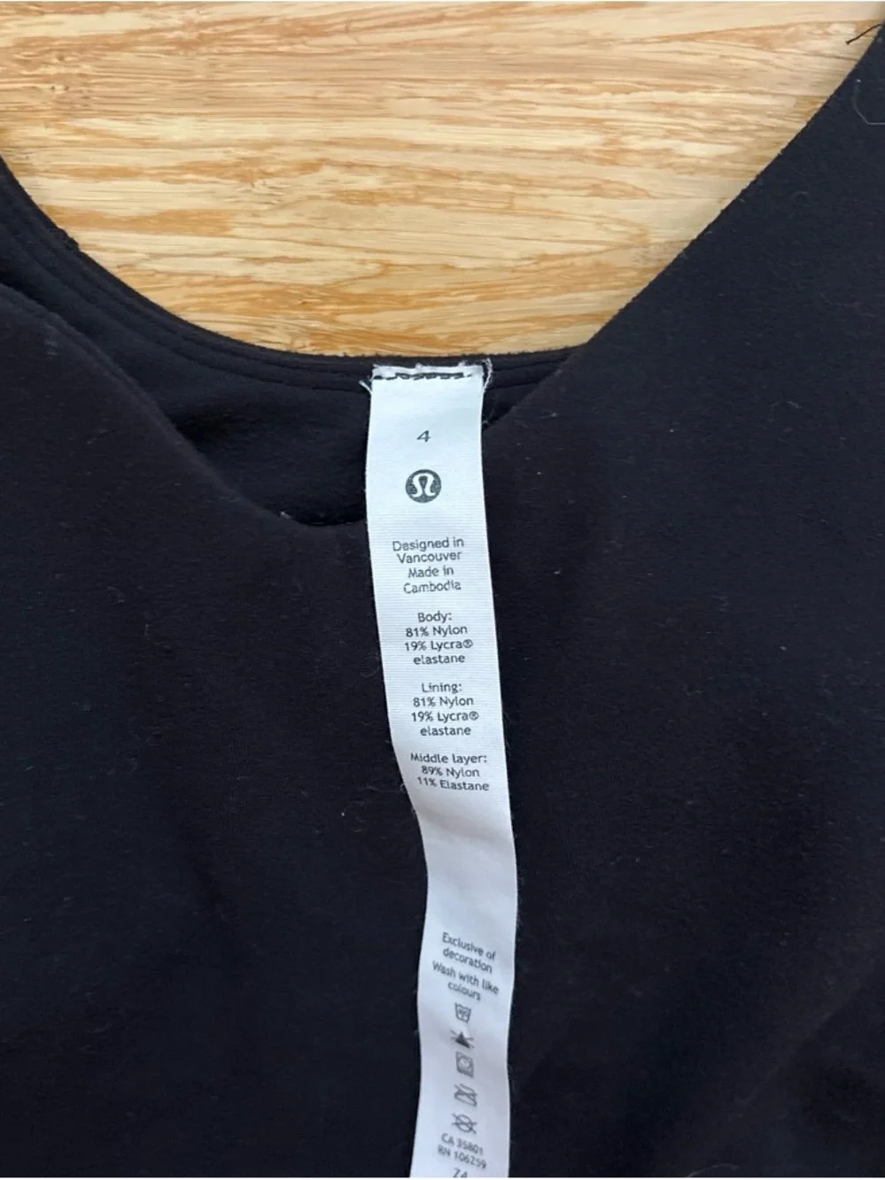 lululemon athletica Black align top